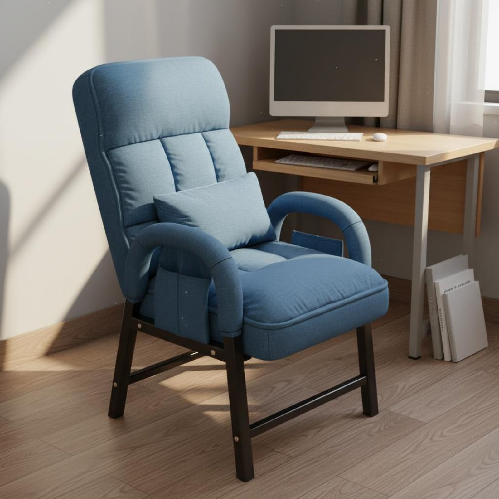 Office Furniture Commercial - High Spine Lazy Sofa Chair Adjustable