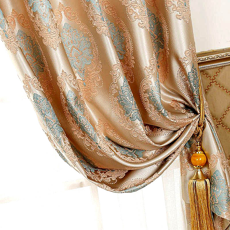 Office Furniture Usa - Luxury European Style New Embroidery Drapery