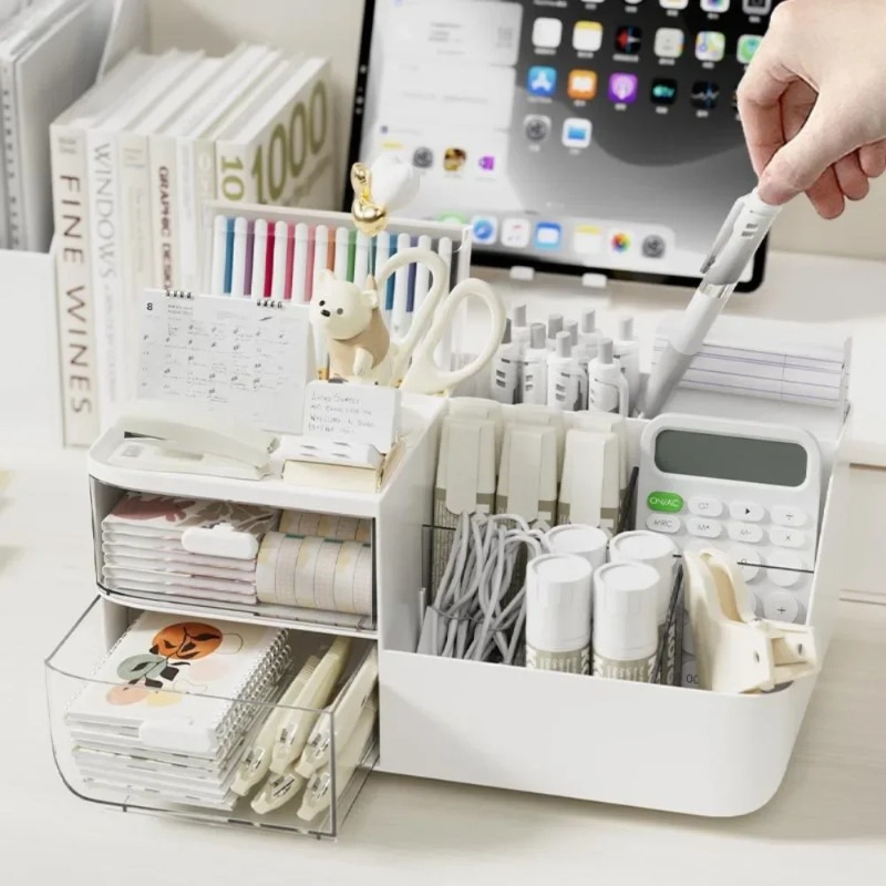 Office Furniture Filing Cabinets - 1Pcs Desktop Cosmetics Organizer with Drawers