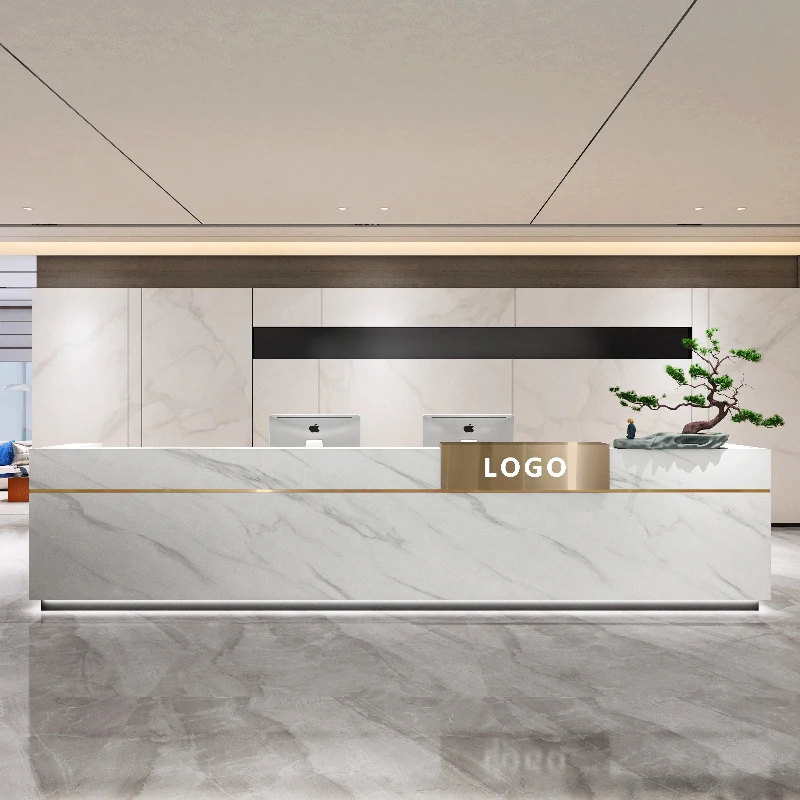 Office Furniture Usa - For Luxury Style Reception Desk Senior