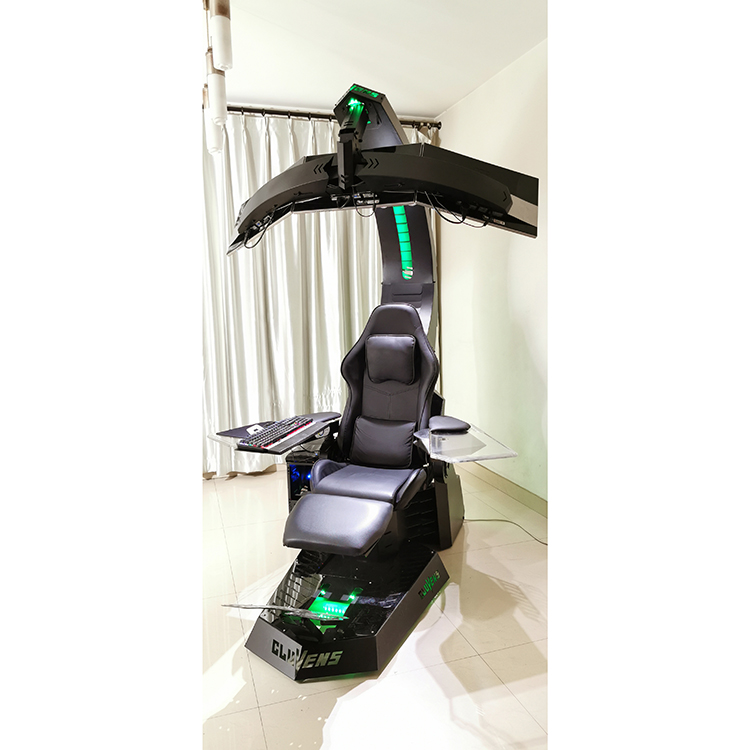 Office Furniture Commercial - Adjustable Massage Zero Gravity Recline Gaming