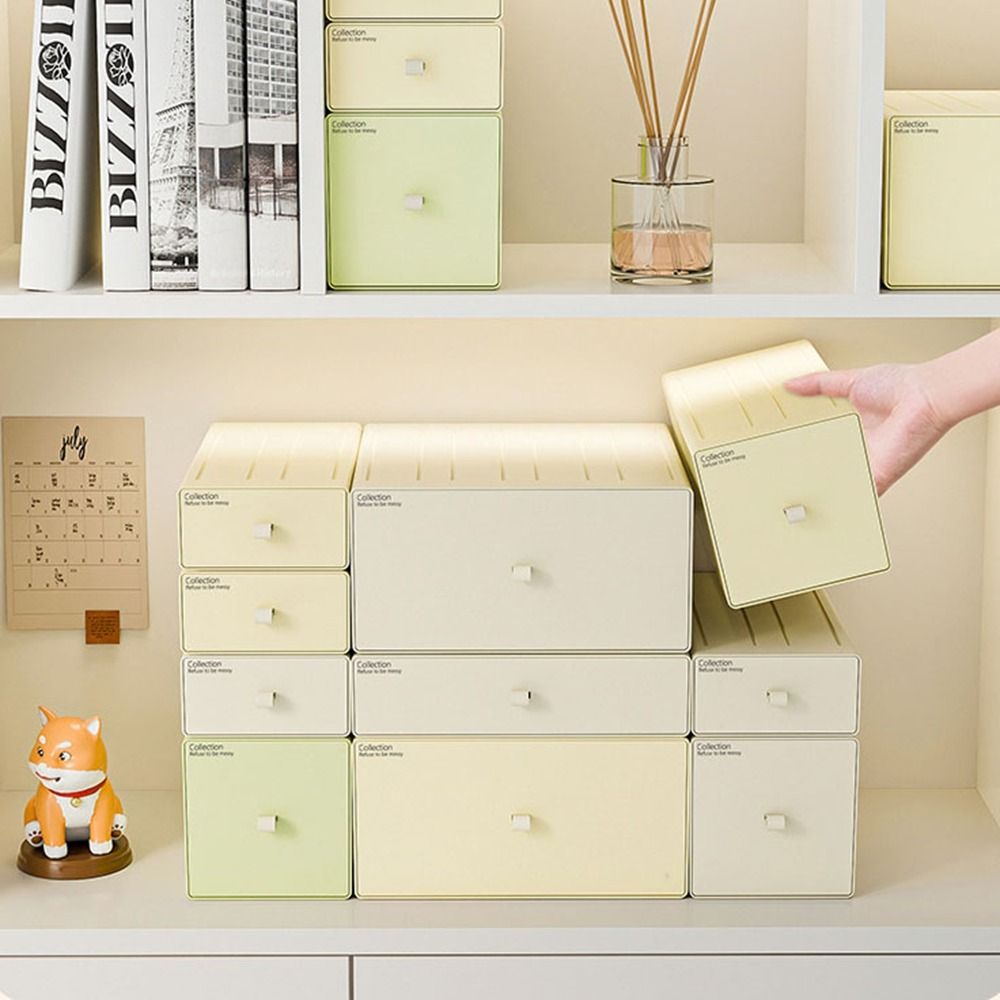 Office Furniture Filing Cabinets - Colorful Desktop Stackable Organizer Drawer Office