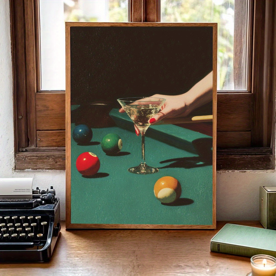 1pc Vintage Billiards Cocktail - Office Furniture Equipment ulasan dan harga