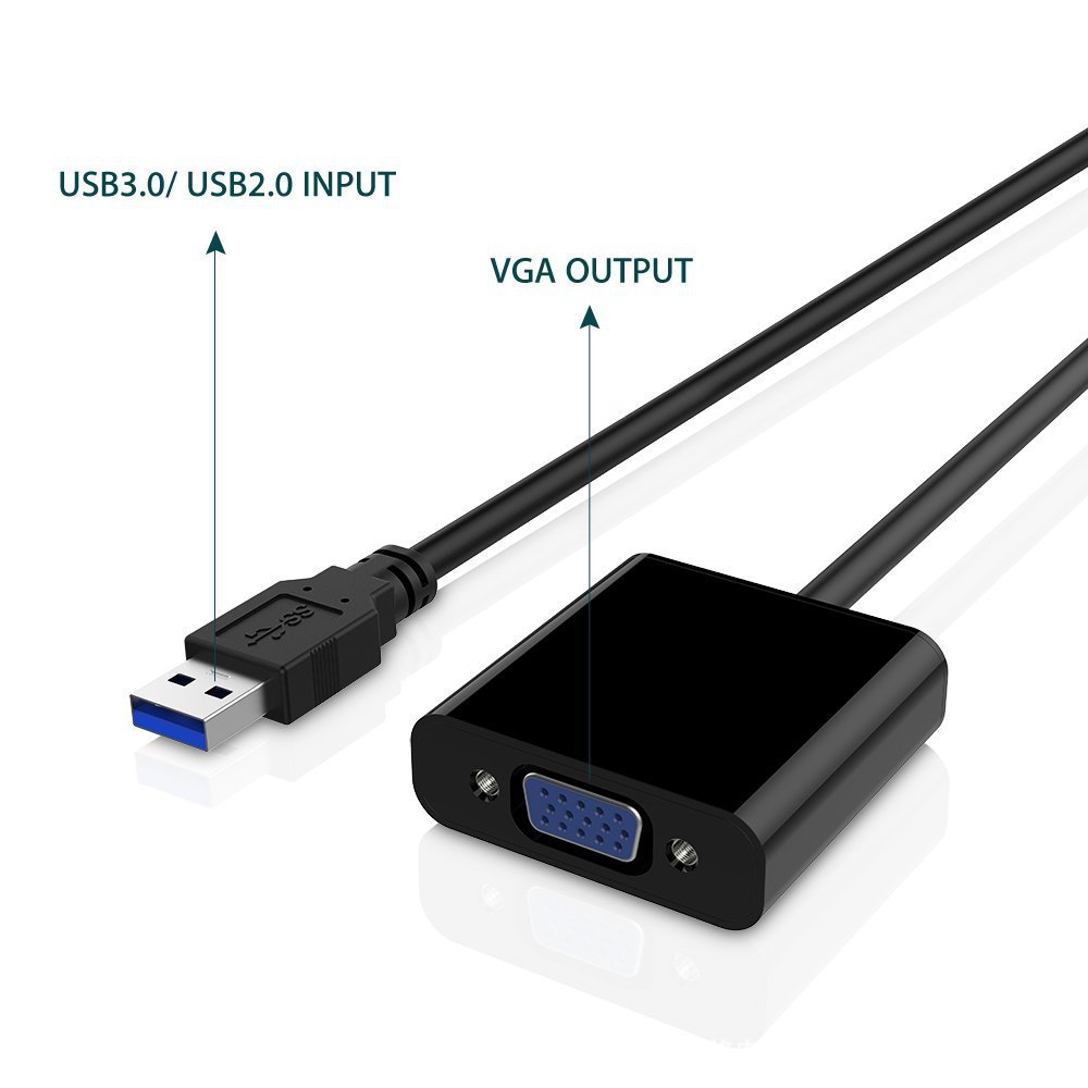 USB 3.0 To VGA Adapter Multi-D - Adjustable Laptop Table ulasan dan harga
