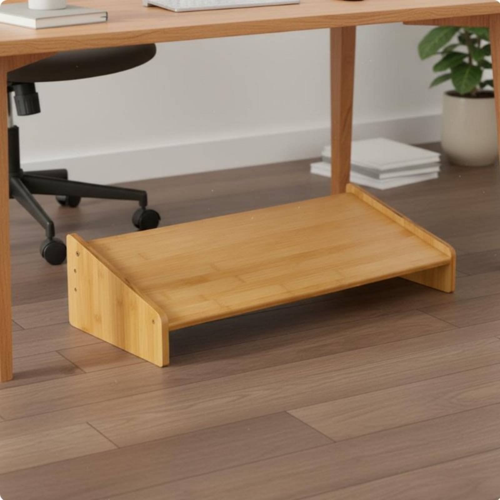 Under Desk Footrest Wide Surfa - Office Furniture Commercial ulasan dan harga