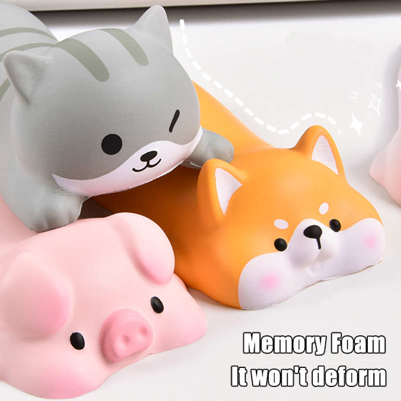 Cute Animal Wrist Mouse Pad Ha - Adjustable Laptop Table ulasan dan harga
