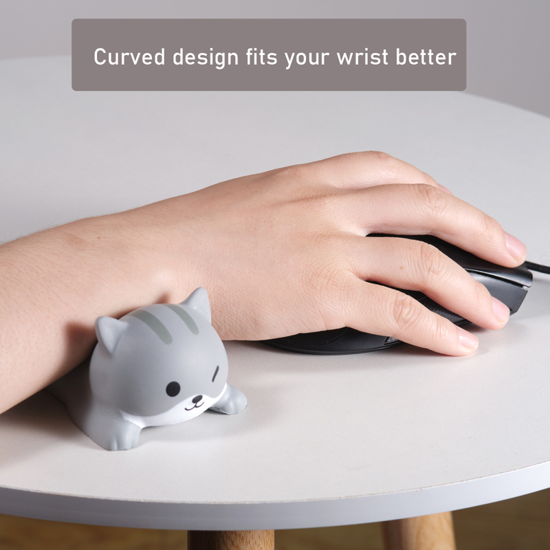Cute Animal Wrist Mouse Pad Ha - Adjustable Laptop Table ulasan dan harga