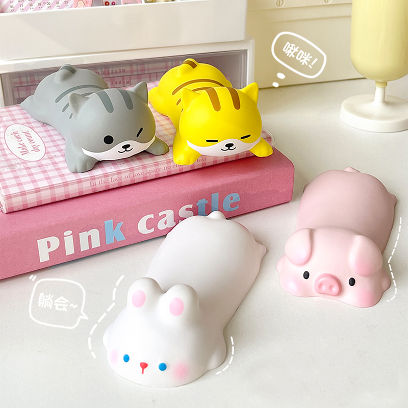 Cute Animal Wrist Mouse Pad Ha - Adjustable Laptop Table ulasan dan harga