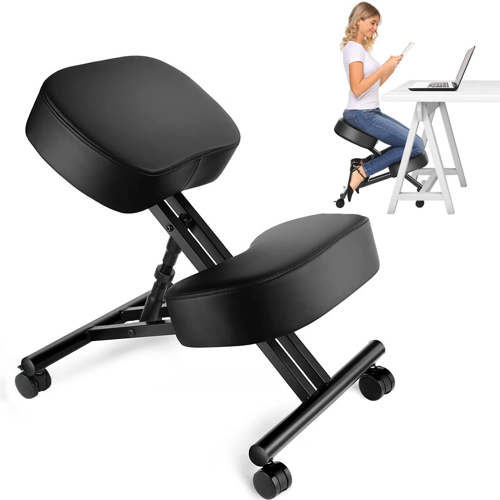 Kneeling Chair Ergonomic for O - Office Furniture Commercial ulasan dan harga