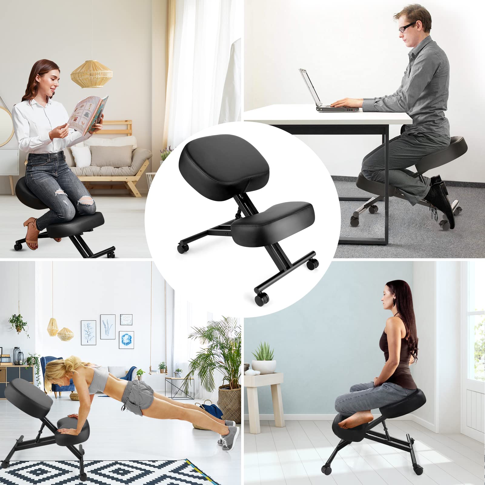 Kneeling Chair Ergonomic for O - Office Furniture Commercial ulasan dan harga