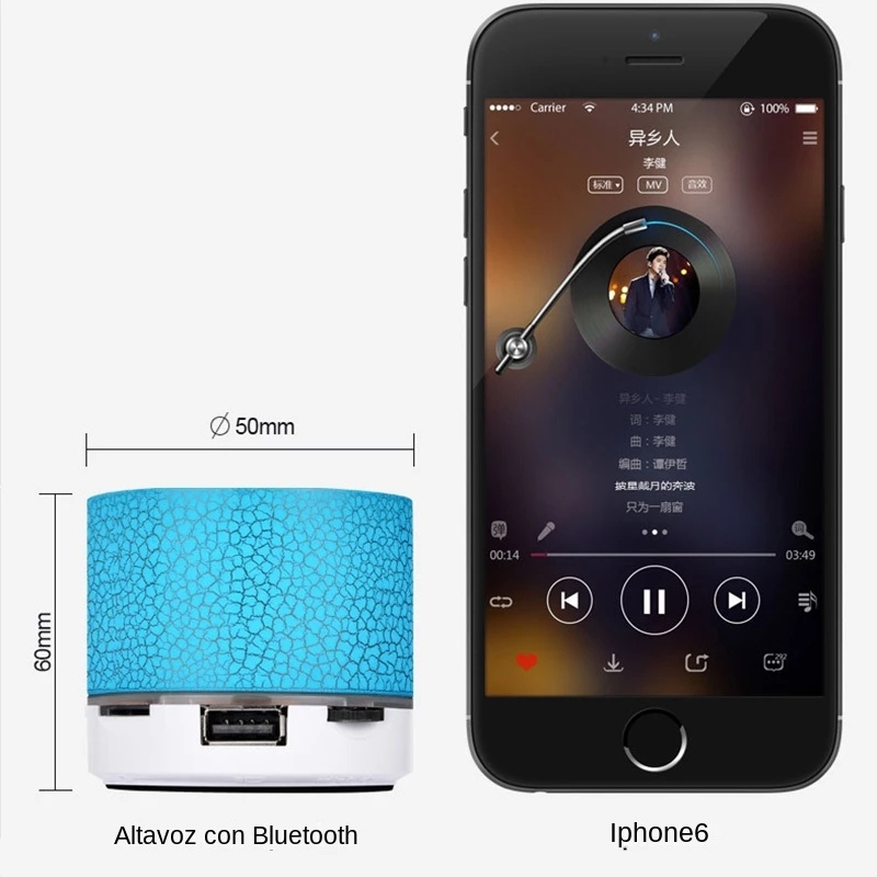 Mini Bluetooth Speaker Wireles - Adjustable Laptop Table ulasan dan harga