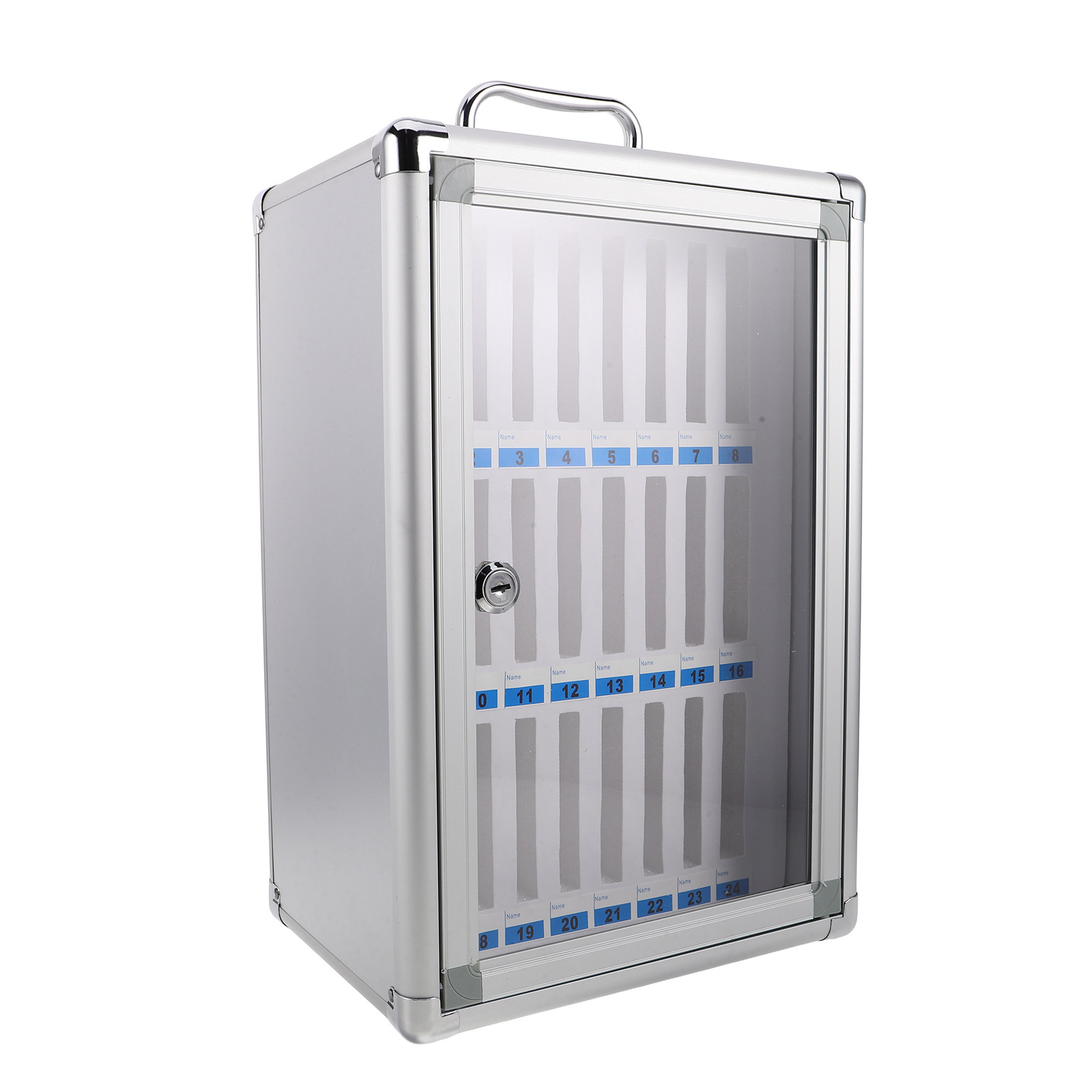 24-Slots Cell Phone Locker Alu - Office Storage Cabinet ulasan dan harga