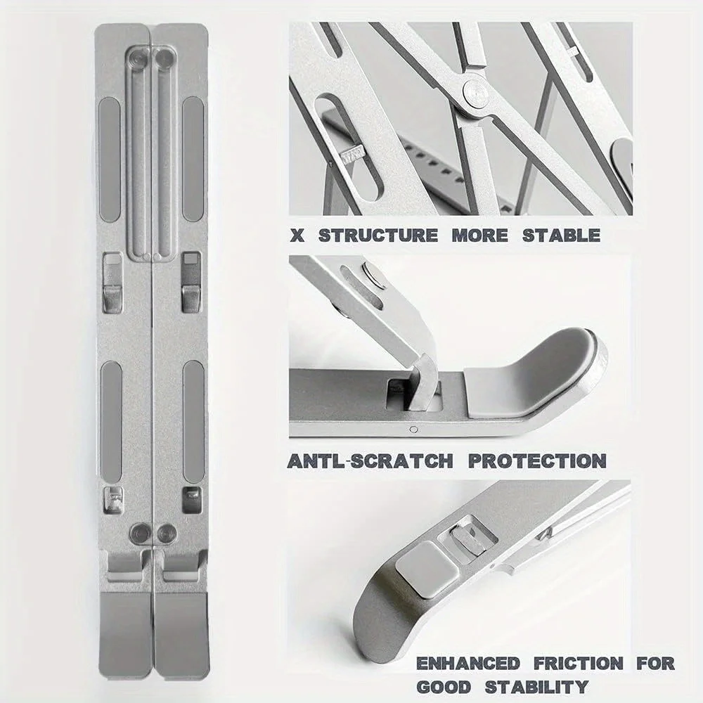 Adjustable Aluminum Laptop Sta - Adjustable Laptop Table ulasan dan harga