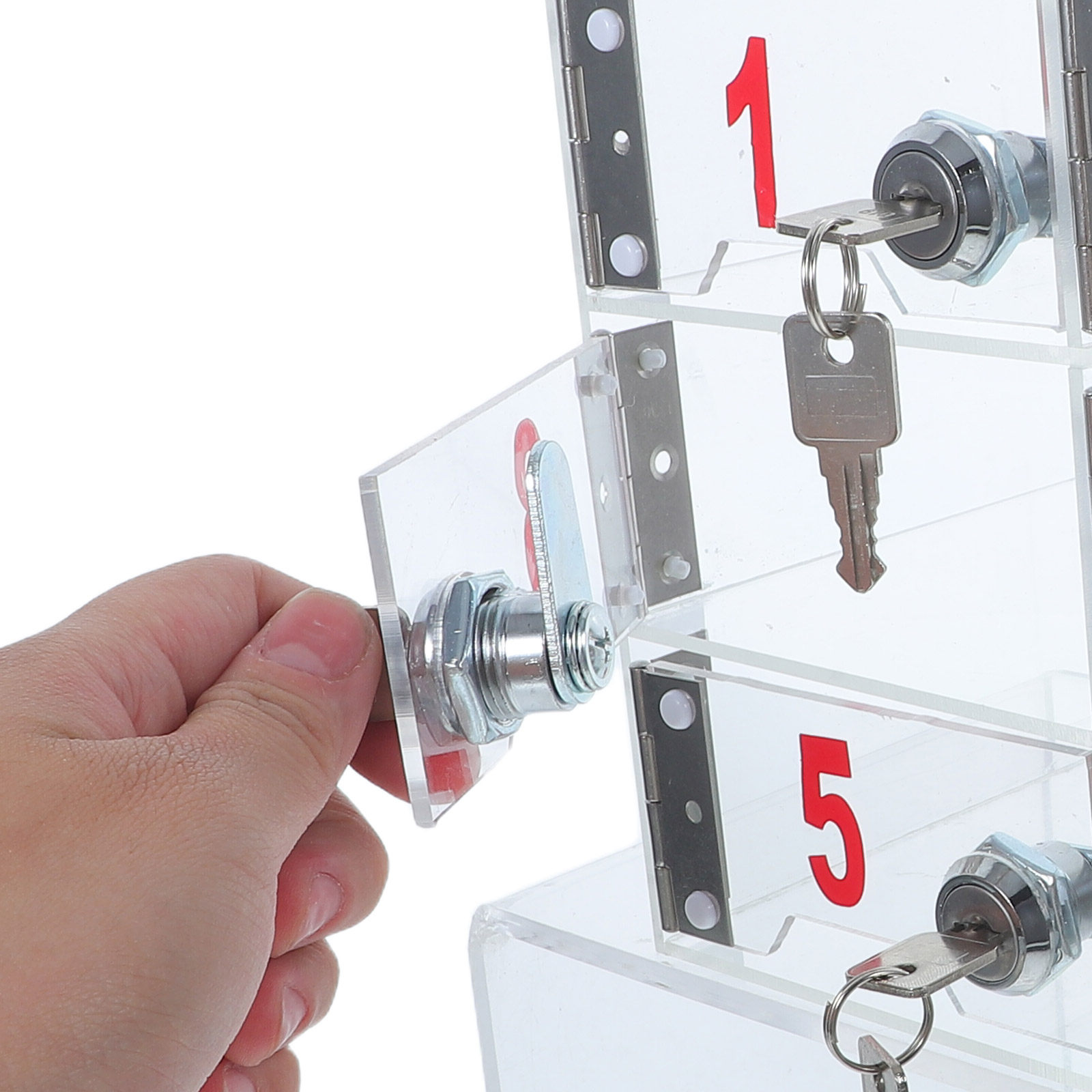 Lockable Acrylic Cell Phone Lo - Office Storage Cabinet ulasan dan harga