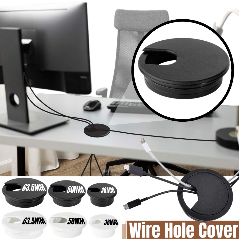 Plastic Wire Hole Cover 1.5/2/ - Office Furniture Equipment ulasan dan harga
