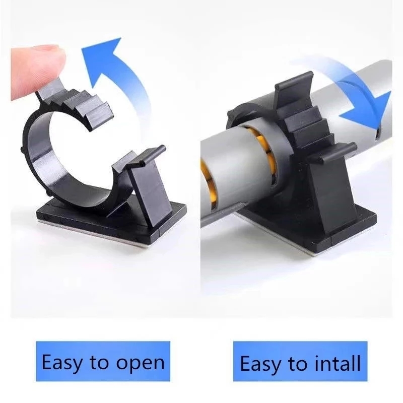 Cable Organizer Self Adhesive  - Adjustable Laptop Table ulasan dan harga