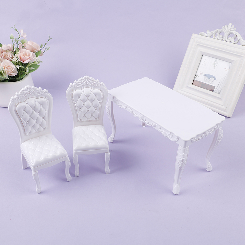 Dollhouse 1:6 Kitchen Furnitur - Office Furniture Equipment ulasan dan harga
