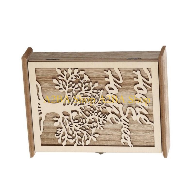 A2BA Wall Mounted Wooden Holde - Office Storage Cabinet ulasan dan harga