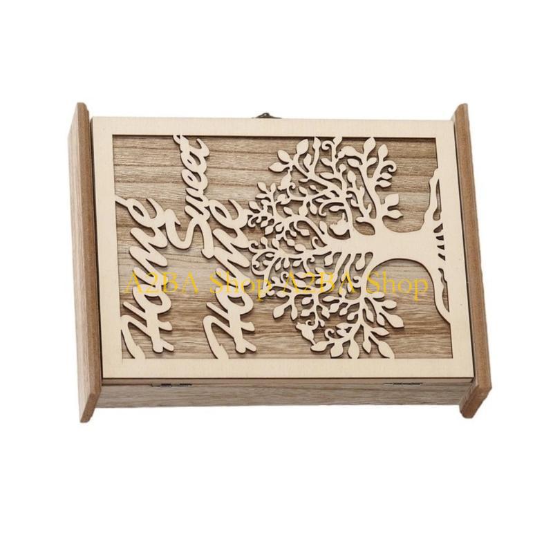 A2BA Wall Mounted Wooden Holde - Office Storage Cabinet ulasan dan harga