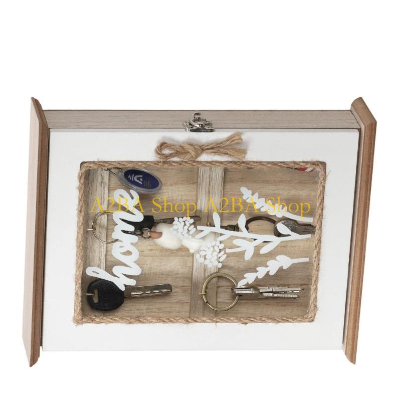 A2BA Wall Mounted Wooden Holde - Office Storage Cabinet ulasan dan harga