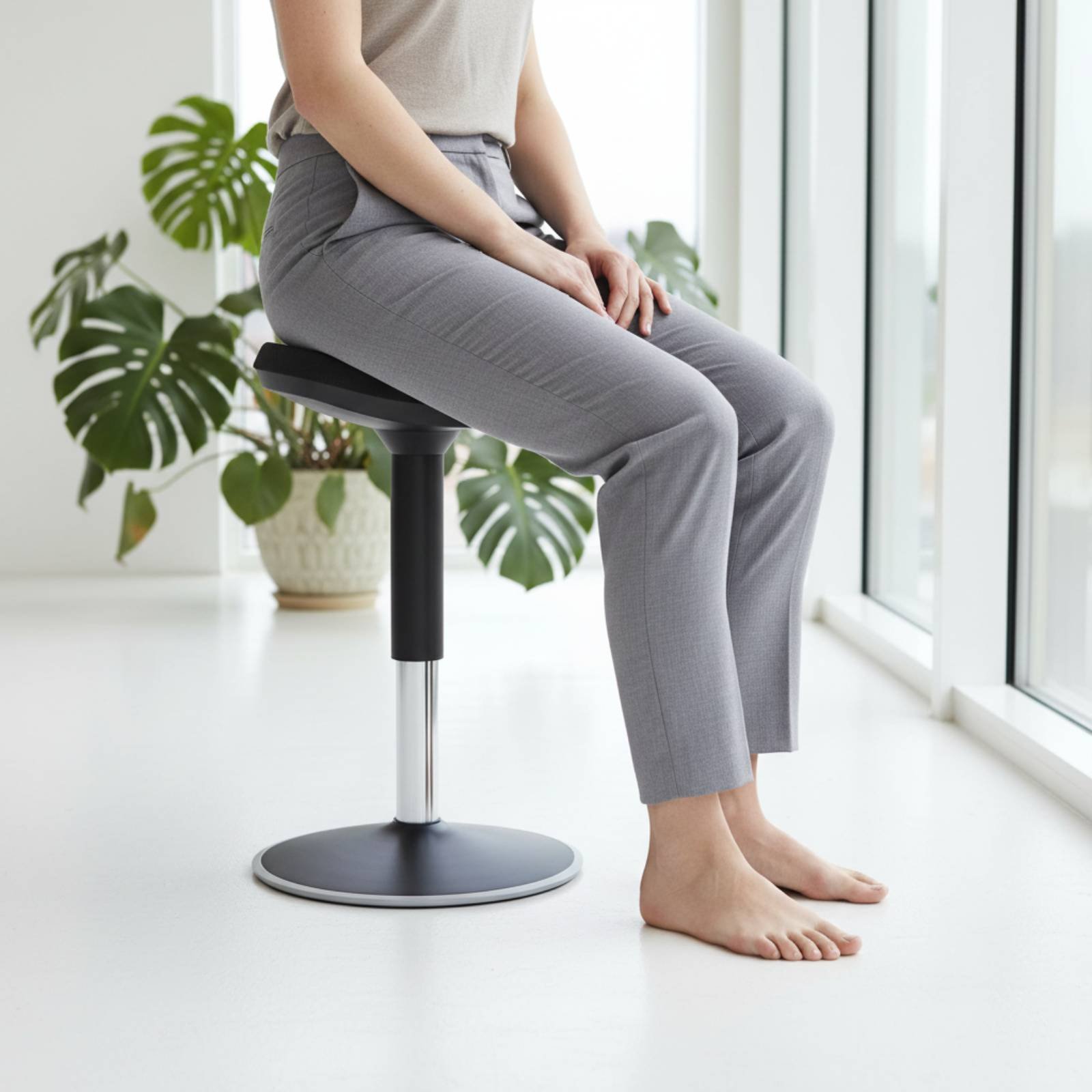 Saddle Stool Comfortable Long  - Office Furniture Commercial ulasan dan harga