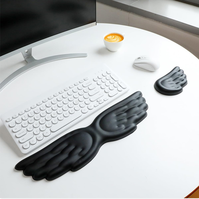 Keyboard Mouse Wrist Rest Ange - Adjustable Laptop Table ulasan dan harga