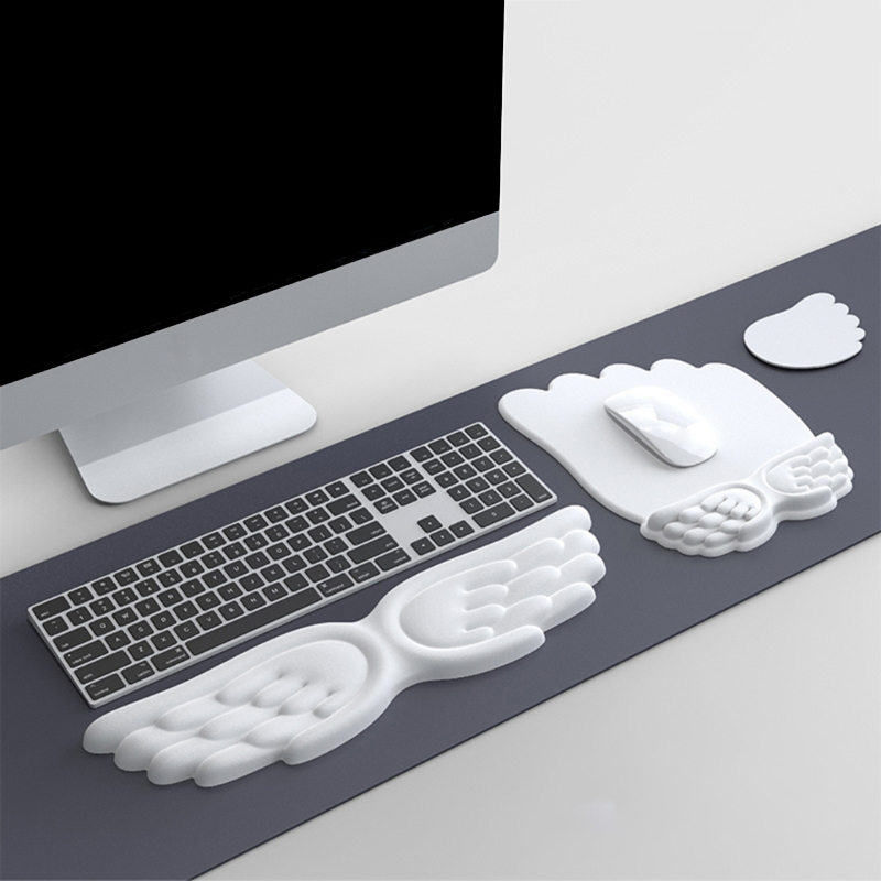 Keyboard Mouse Wrist Rest Ange - Adjustable Laptop Table ulasan dan harga