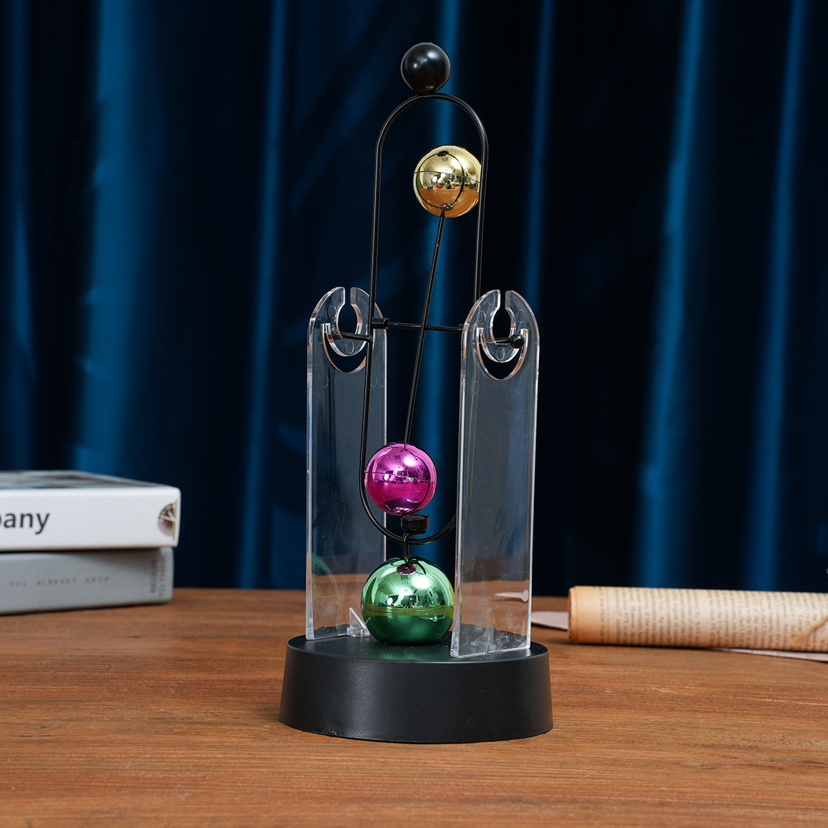 Newton Pendulum Perpetual Moti - Office Furniture Equipment ulasan dan harga