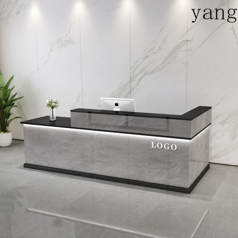 Storage Luxury Reception Desk  - Office Furniture Usa ulasan dan harga
