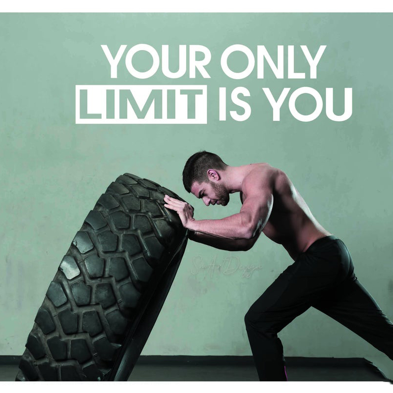 Your only limit is you - Wall  - Office Furniture Usa ulasan dan harga
