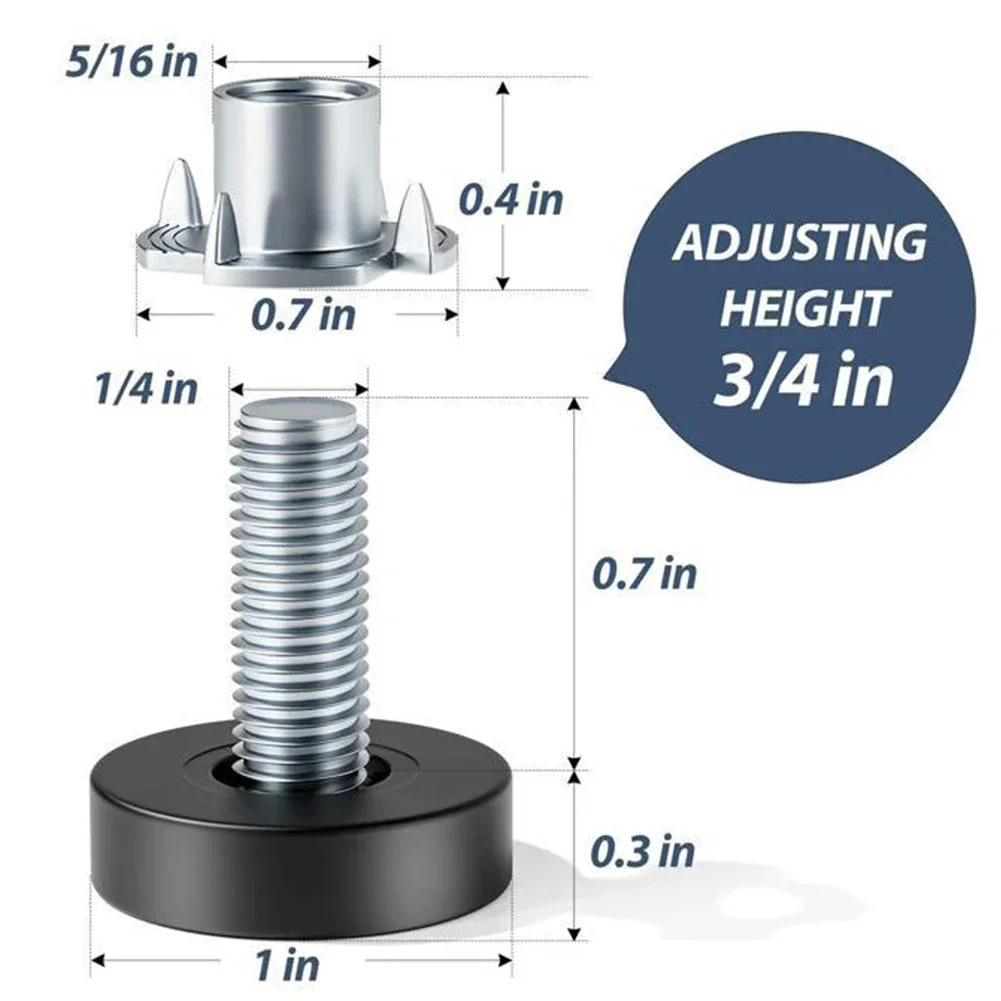 8PCS Adjustable Furniture Leve - Office Furniture Cabinets ulasan dan harga