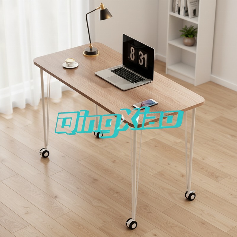 Mobile Computer Desk With Whee - Adjustable Laptop Table ulasan dan harga